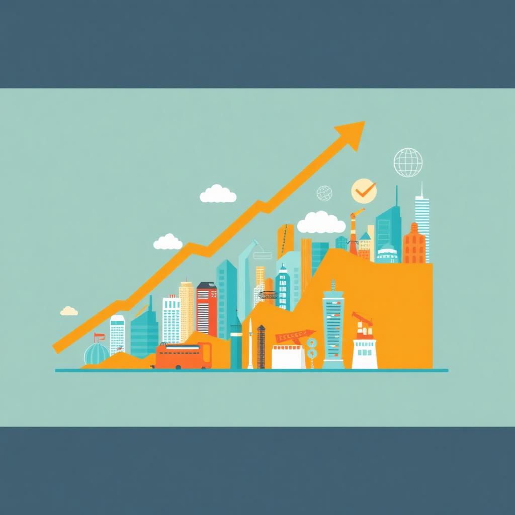 Grafico in crescita su skyline globale: migliori ETF per principianti in Italia
